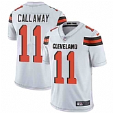 Nike Men & Women & Youth Browns 11 Antonio Callaway White NFL Vapor Untouchable Limited Jersey,baseball caps,new era cap wholesale,wholesale hats